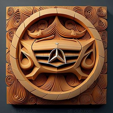 3D модель Mercedes Benz NG (STL)